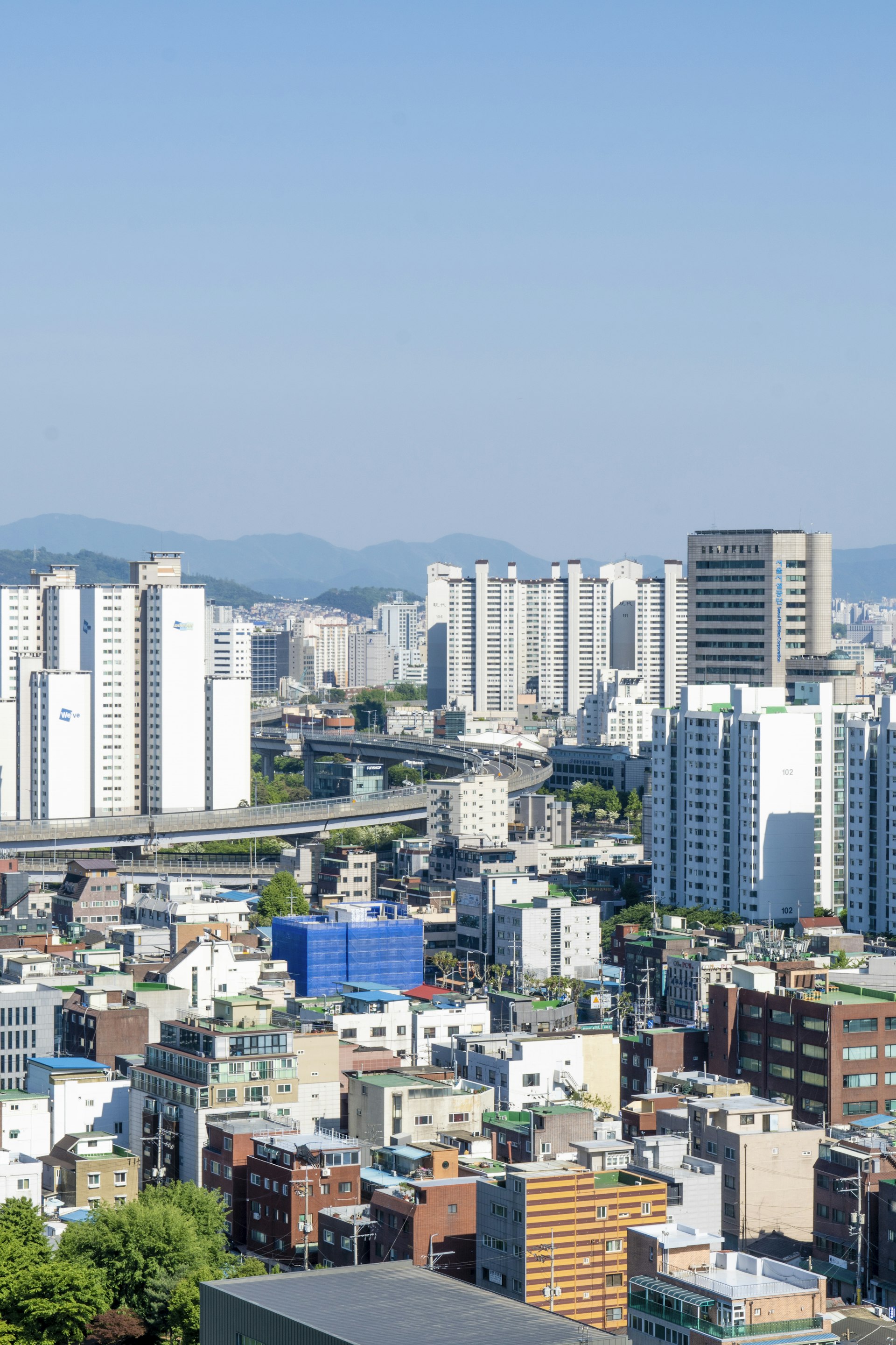 Busan skyline
