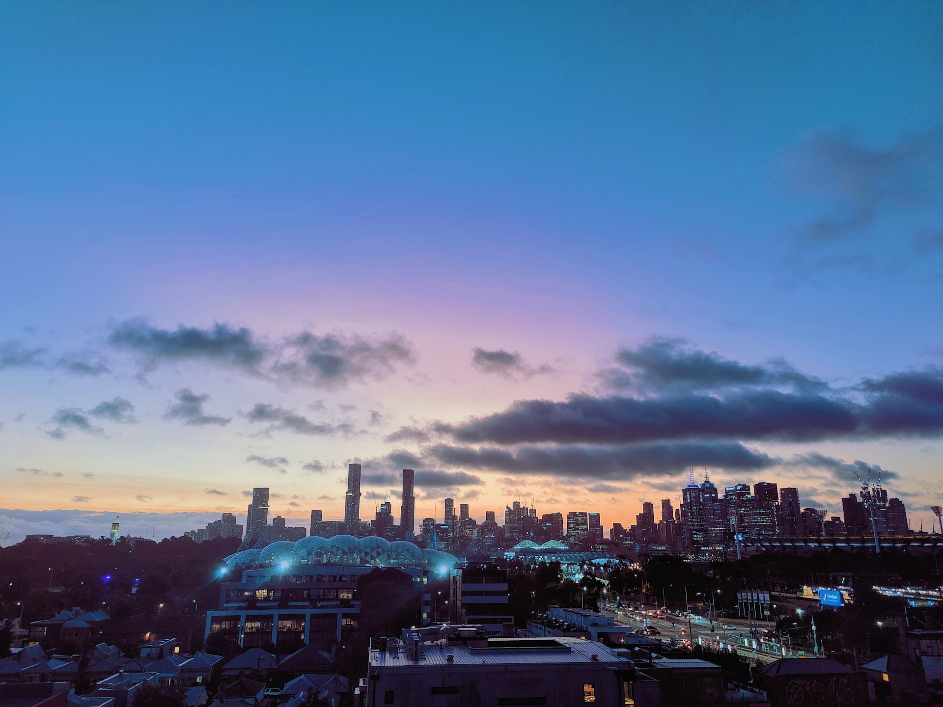 Melbourne skyline