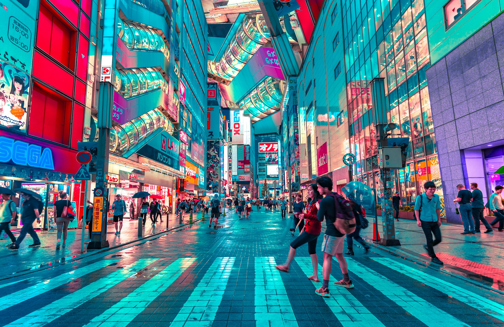 Osaka skyline